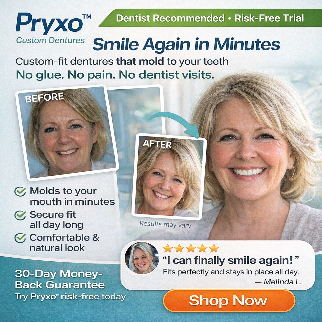 70% off! ⏰Pryxo™ Complete DenturesT-Free shipping