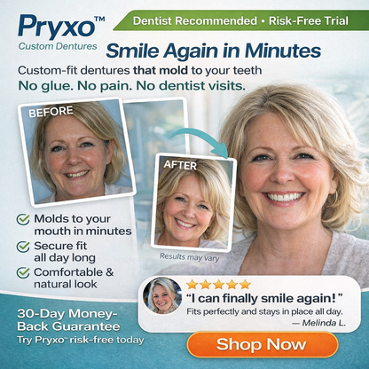 70% off! ⏰Pryxo™ Complete DenturesT-Free shipping