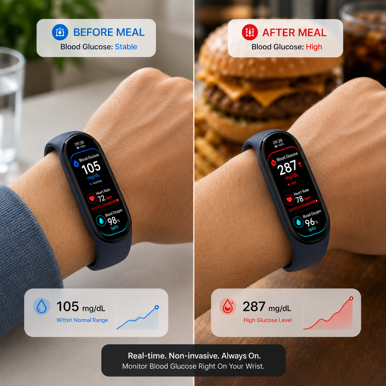 🎉75% OFF Launch Offer🔥Pryxo™ M9 Non-Invasive Smart Band