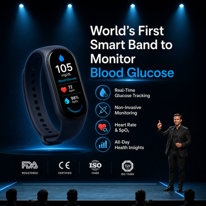 🎉75% OFF Launch Offer🔥Pryxo™ M9 Non-Invasive Smart Band