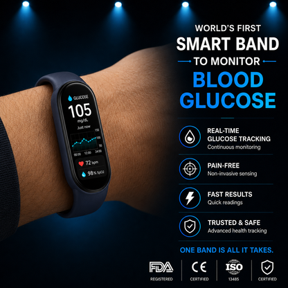 🎉75% OFF Launch Offer🔥Pryxo™ M9 Non-Invasive Smart Band