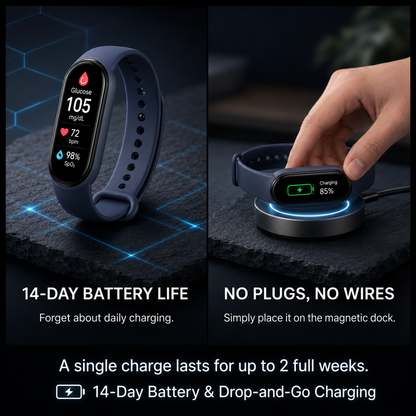 🎉75% OFF Launch Offer🔥Pryxo™ M9 Non-Invasive Smart Band